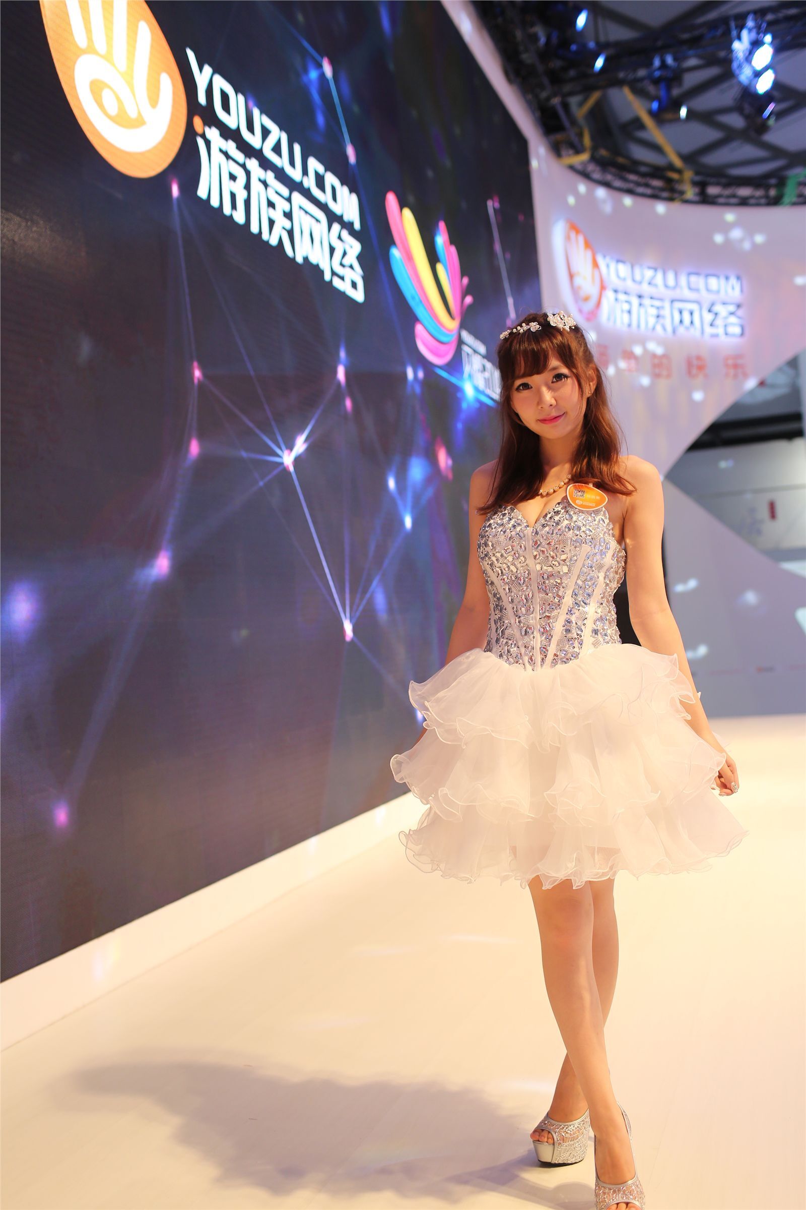 Chinajoy2014游族网络展台女神超清合集 1